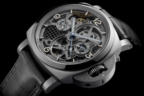 panerai luminor 1950 tourbillon gmt titanio price|luminor panerai gmt price.